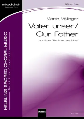 Vater unser Chor-Einzelausgabe SATB