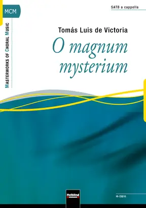 O magnum mysterium Chor-Einzelausgabe SATB