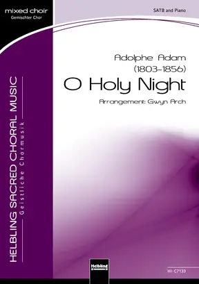 O Holy Night Chor-Einzelausgabe SATB