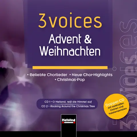 3 voices (Bd. 1) – Advent & Weihnachten