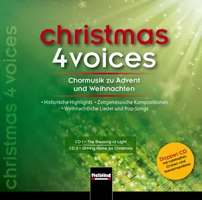 christmas 4 voices – Doppel-CD Audio-CDs