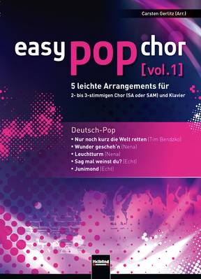 easy pop chor (vol. 1) - Deutsch-Pop Chorsammlung SA/SAM