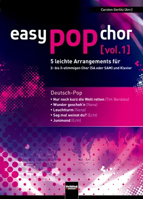 easy pop chor (vol. 1) - Deutsch-Pop Chorsammlung SA/SAM