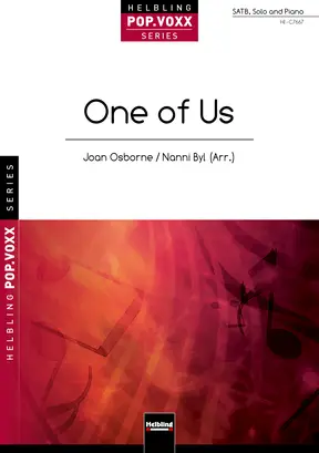 One of Us Chor-Einzelausgabe SATB