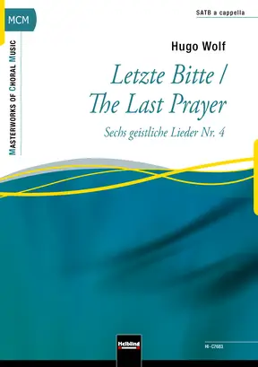 Letzte Bitte Chor-Einzelausgabe SATB