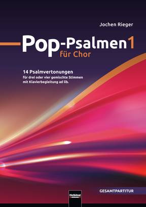 Pop-Psalmen 1 Gesamtpartitur SATB