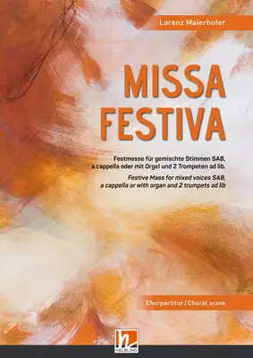 Missa Festiva Chorpartitur SAB