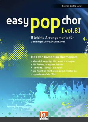 easy pop chor (vol. 8) - Comedian Harmonists Chorsammlung SAM