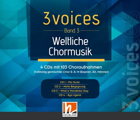 3 voices (Bd. 3) – Weltliche Chormusik