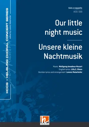 Unsere kleine Nachtmusik Chor-Einzelausgabe SAA