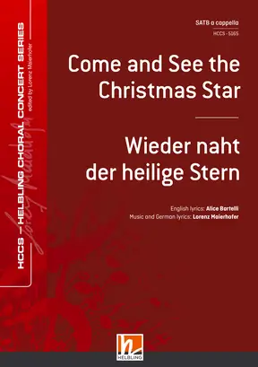 Wieder naht der heilige Stern Chor-Einzelausgabe SATB