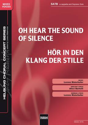 Hör in den Klang der Stille Chor-Einzelausgabe SATB