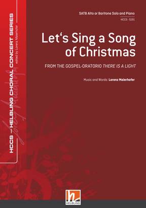 Let's Sing a Song of Christmas Chor-Einzelausgabe SATB