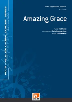 Amazing Grace Chor-Einzelausgabe SSA