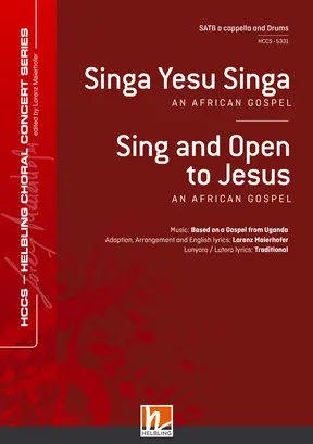 Singa Yesu Singa Chor-Einzelausgabe SATB divisi