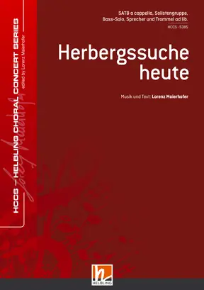 Herbergssuche heute Chor-Einzelausgabe SATB