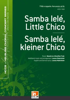 Samba lelé, kleiner Chico Chor-Einzelausgabe TTBB