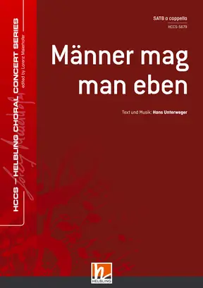 Männer mag man eben Chor-Einzelausgabe SATB