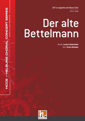 Der alte Bettelmann Chor-Einzelausgabe SAT