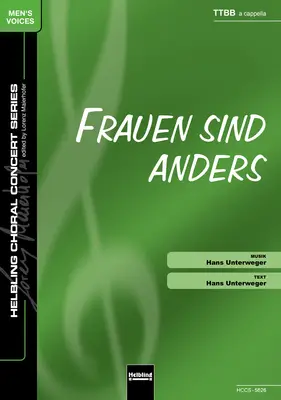 Frauen sind anders Chor-Einzelausgabe TTBB