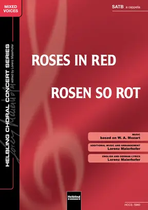 Rosen so rot Chor-Einzelausgabe SATB