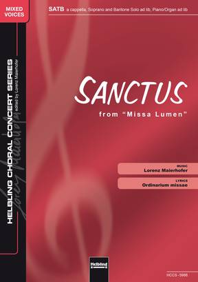 Sanctus Chor-Einzelausgabe SATB