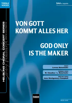 Von Gott kommt alles her Chor-Einzelausgabe SAA