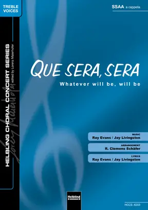 Que sera, sera Chor-Einzelausgabe SSAA