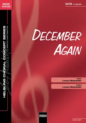 December Again Chor-Einzelausgabe SATB