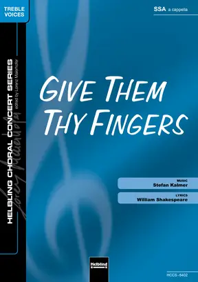 Give Them Thy Fingers Chor-Einzelausgabe SAA