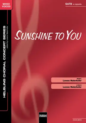 Sunshine to You Chor-Einzelausgabe SATB