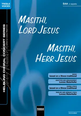 Masithi, Lord Jesus Chor-Einzelausgabe SAA