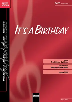 It's a Birthday Chor-Einzelausgabe SATB