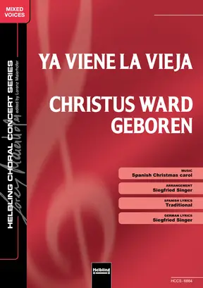 Ya viene la vieja Chor-Einzelausgabe SATB