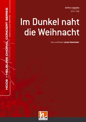 Im Dunkel naht die Weihnacht Chor-Einzelausgabe SATB