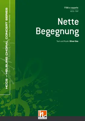 Nette Begegnung Chor-Einzelausgabe TTBB