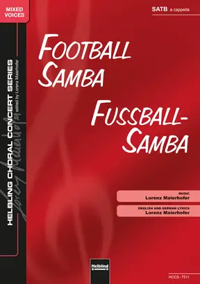 Fußball-Samba Chor-Einzelausgabe SATB