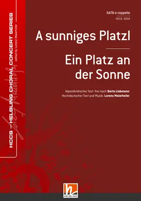 A sunniges Platzl Chor-Einzelausgabe SATB