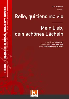 Belle, qui tiens ma vie Chor-Einzelausgabe SATB