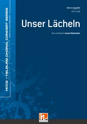 Unser Lächeln Chor-Einzelausgabe SAA