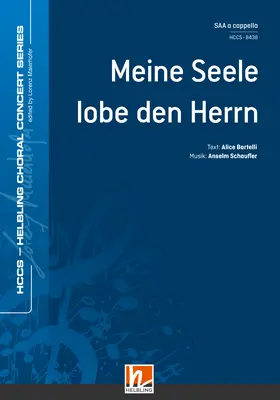 Meine Seele lobe den Herrn Chor-Einzelausgabe SAA