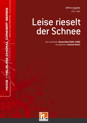 Leise rieselt der Schnee Chor-Einzelausgabe SATB