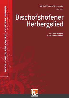 Bischofshofener Herbergslied Chor-Einzelausgabe SATB