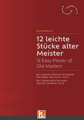 12 leichte Stücke alter Meister Sammlung
