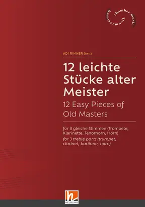 12 leichte Stücke alter Meister Sammlung