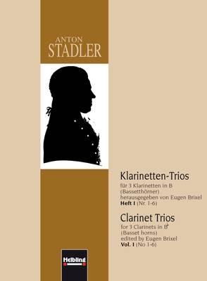 Klarinetten-Trios Partitur und Stimmen