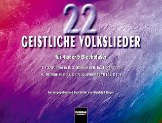 22 Geistliche Volkslieder Instrumentalstimmen