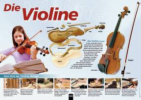 Poster Sekundarstufe: Die Violine