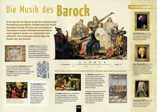 Poster Sekundarstufe: Die Musik des Barock
