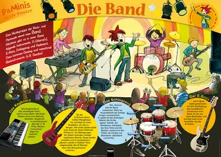 Poster Grundschule: Die Band